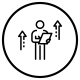 Minimalista Iconos Marrón y Rosa Conjunto de Iconos (3)